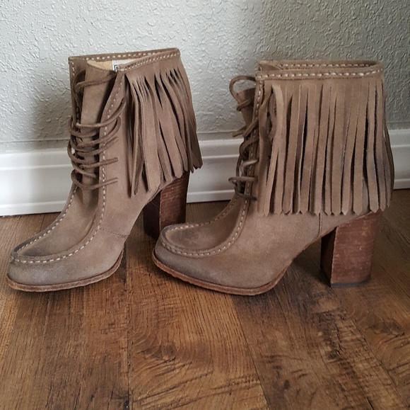 frye parker fringe boots